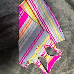 Lululemon Athletica Multicolor Striped Tank Top